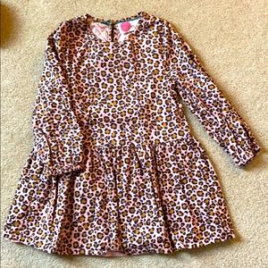 Mini Boden leopard print dress